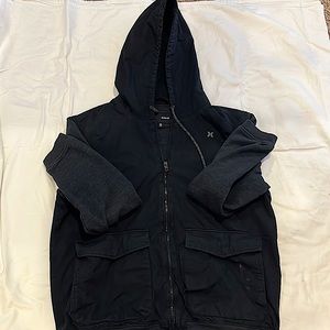 Black Hurley XL zip up.